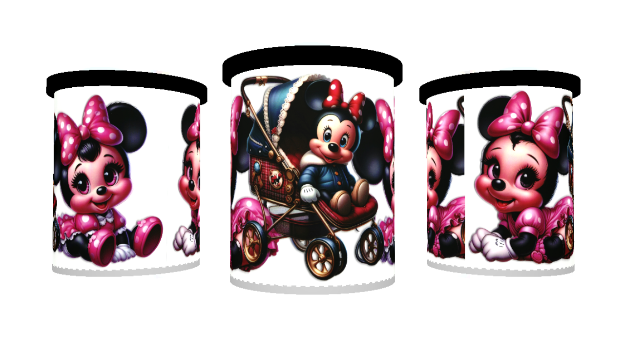 UV DTF cup sticker Mickey - Minnie