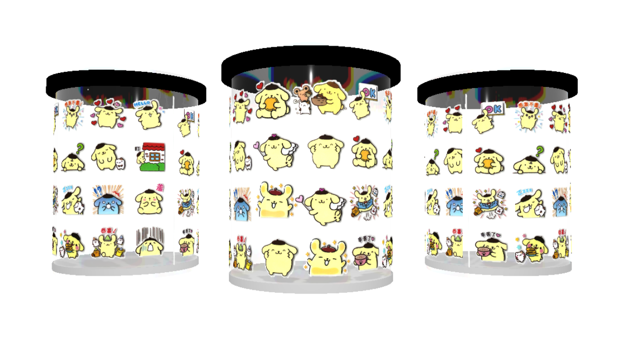 UV DTF cup wrap beertjes