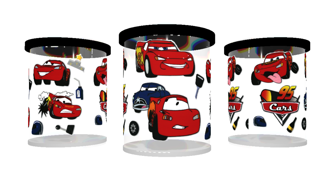 UV DTF cup wrap sticker cars
