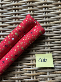 Chin pad christmas red | cob