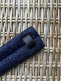 Neusbeen onderlegger sparkling dark blue