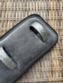 Tuigonderlegger matte velvet grijs