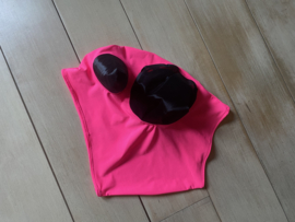 Lycra flymask neon pink