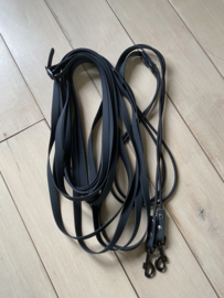 Double lunging line hexa black