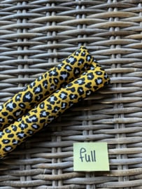 Kinonderlegger leopard mustard | full