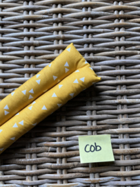 Kinonderlegger mustard triangle | cob