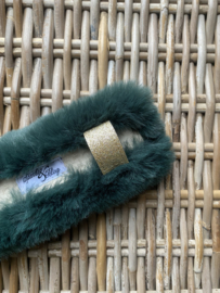 Neusbontje luxury fur dark green