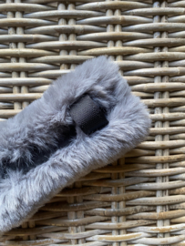 Neusbontje luxury fur dark grey