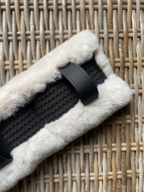 Singelbontje budget fur beige