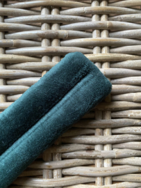Kinonderlegger matte velvet dark green