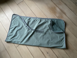 Waterproof driving apron old green