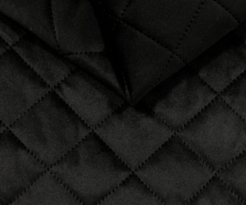 Harnesspad diamond velvet black