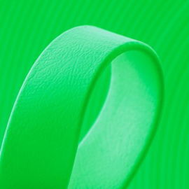 Leidsels volledig biothane neon groen