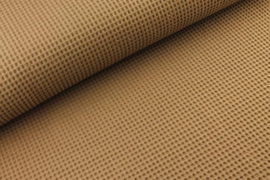 Neusbeen onderlegger 100% katoen taupe