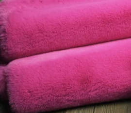 Harnesspad luxury fuchsia fur