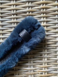 Neusbontje luxury fur ink blue