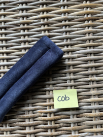 Chin pad matte velvet dark blue | cob
