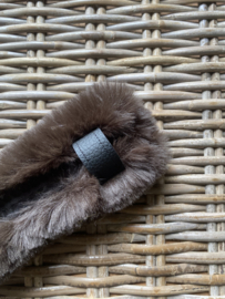 Neusbontje luxury fur dark brown
