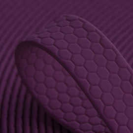 Longeerlijn hexagon purple