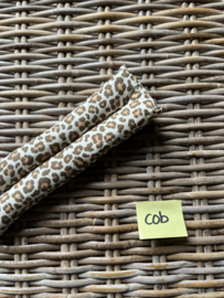 Kinonderlegger leopard beige | cob