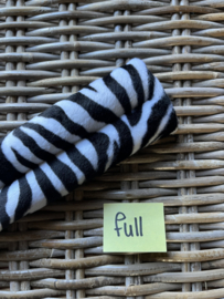 Kinonderlegger velboa zebra | full