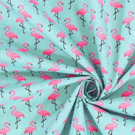 Headpiece pad flamingo turquoise