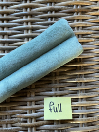 Kinonderlegger matte velvet old green | full