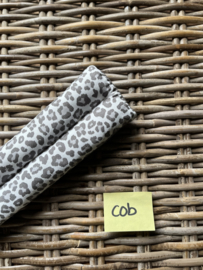 Chin pad leopard grey | cob