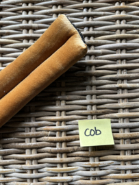 Kinonderlegger velvet mustard x badstof | cob