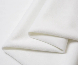 Chin pad velvet white