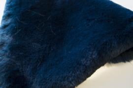 Headpiece pad luxury fur midnight blue