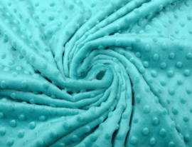 Tuigonderlegger minky fleece aqua