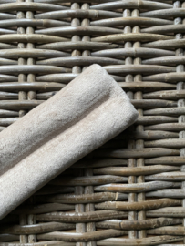 Kinonderlegger matte velvet beige