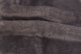 Kopstuk onderlegger luxury fur dark taupe
