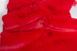 Bridlepad luxury fur red