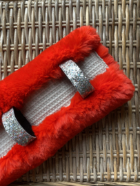 Lungingpad luxury fur red