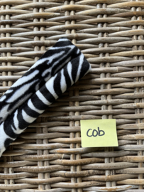 Chin pad velboa zebra | cob