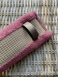 Tuigonderlegger teddy old rose