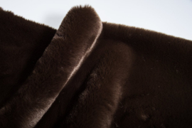Harnesspad luxury brown fur