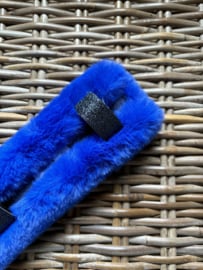 Bridlepad budget fur royal blue x dark blue | shetty
