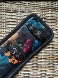 Harnesspad velvet floral | shetty
