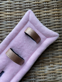 Tuigonderlegger basic licht roze