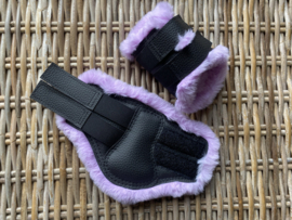 Brushboots budget fur lilac