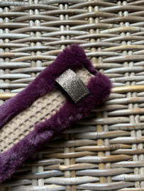 Neusbontje budget fur aubergine
