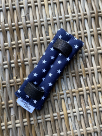 Neusbeen onderlegger stars dark blue