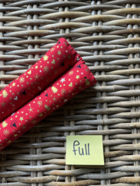 Chin pad christmas red | full