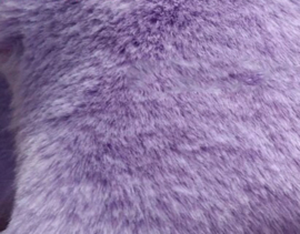 Harnesspad luxury lavender fur