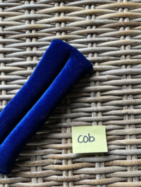 Chin pad velvet royal blue | cob