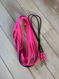 Double lunging line hexa pink
