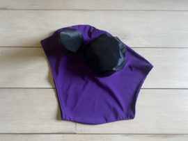 Lycra flymask purple